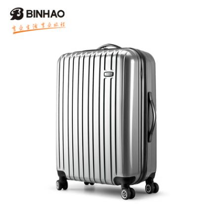 PC material trolley suitcase  PC luggage 4 wheels caster travel abroad lockbox Hard Case