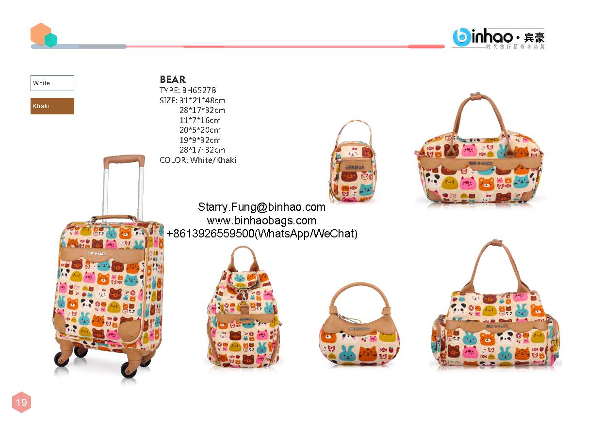 Binhao Luggage New Designs