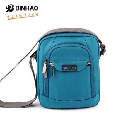 Simple style fashion leisure cloth material shoulder bag