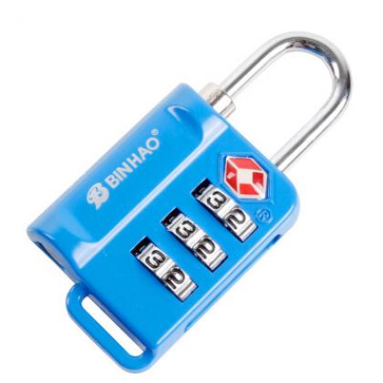three digital password combination lock TSA customs lock