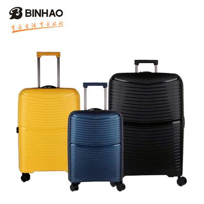 100% PP Material Hard Shell PP Luggage 20-24-28